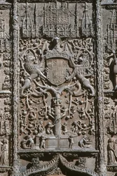 Détail de la façade d